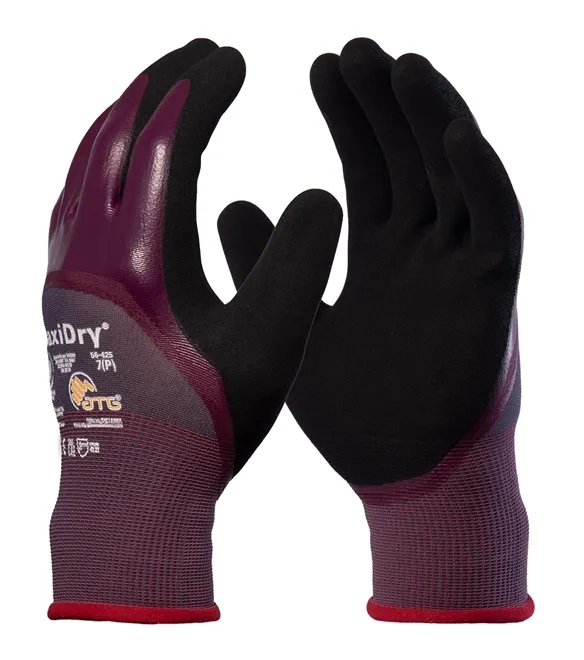 Luva de Proteção Atg Maxidry 3/4 Contra óleos, graxas e Produtos químicos Perigosos CA 50990