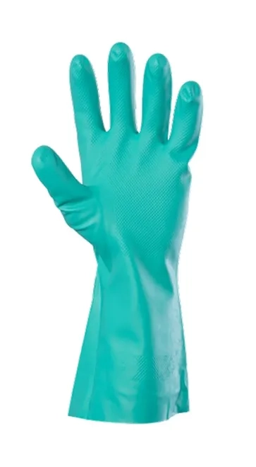 Luva de Nitrilica NitriFlex Sem Forro Danny Nitrila Verde DA-36100 CA 40188