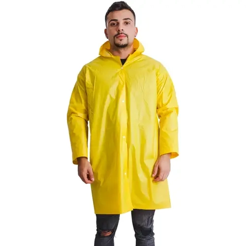 Capa de Chuva em PVC Maicol Amarela CA 28191