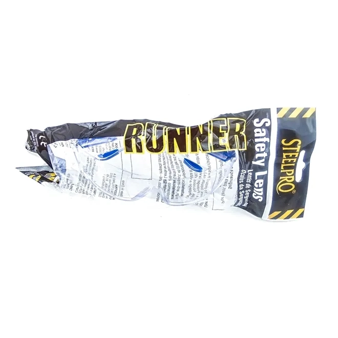Óculos SteelPro Runner Anti-Risco e Antiembaçante Haste Regulável Vicsa CA 20710