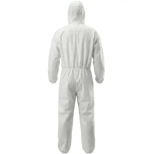 Macacão de Segurança Branco Danny SteelPro Proteção Química Vic-85111 CA 20662