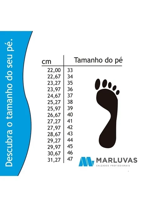 Bota de Segurança Marluvas 50B26 CB BP Marrom Café Em Couro Nobuck e Bico de Pvc CA 45611