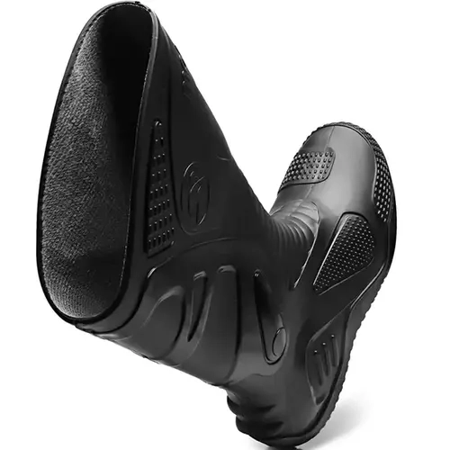Bota de Pvc Para Motociclista MotoSafe Com Solado Preto Impermeável 84BPM600 CA 34798
