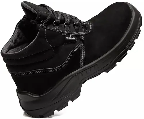 Bota de Segurança Nobuck Fujiwara Denver HXP Preta 4041HXPN4400LG CA 43698
