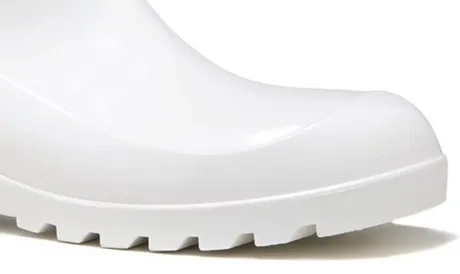 Bota de Pvc Cano Curto Fujiwara Branca CA 38200