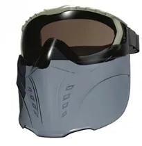 Óculos de Proteção V-Mask  Acoplado com Protetor Facial CA 35159 Vicsa