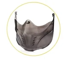 Óculos de Proteção V-Mask  Acoplado com Protetor Facial CA 35159 Vicsa