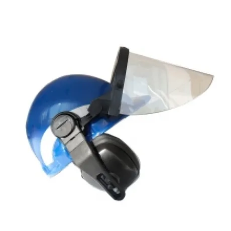 Capacete Conjugado Com Protetor Facial e Abafador Duráveis