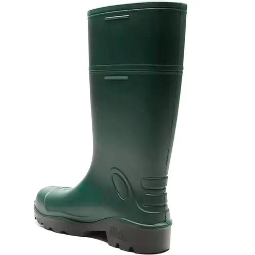 Bota de Poliuretano Ecoboots PureSafe Verde e Preta CA 35047