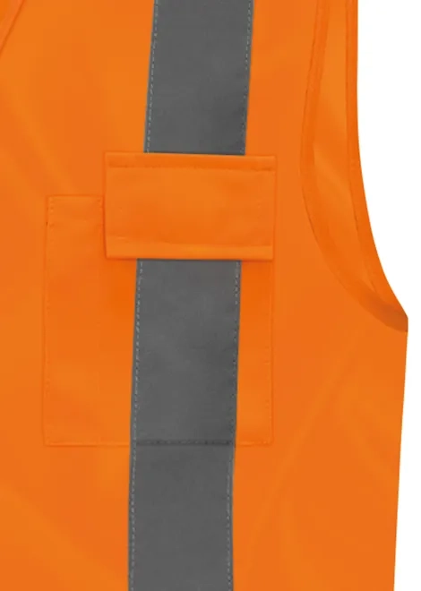 Colete Refletivo Com 1 Bolso Laranja Steelflex STF VACL91030