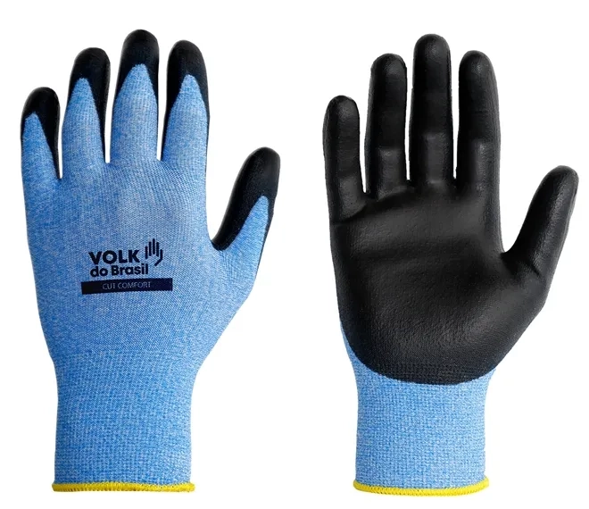 Luva de Segurança Cut Comfort Volk Resistência ao Corte Por Lâmina CA 37181