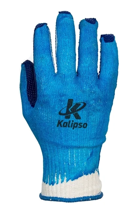 Luva Kalipso Blue Grip Algodão com Látex CA 38091