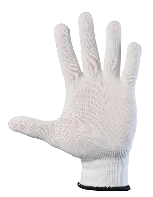Luva Poliflex Branca Tricotada em Nylon Danny CA 26924