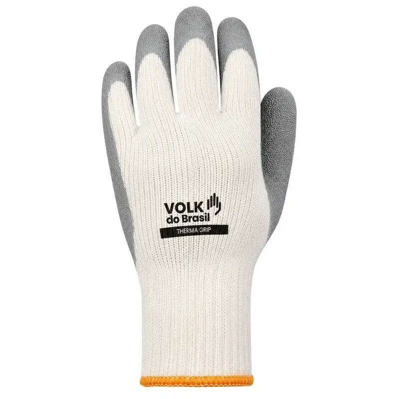 Luva Térmica Volk Therma Grip Frio e Calor de Contato Até 250º em Látex Antiderrapante 10.17.600.09 CA 18663