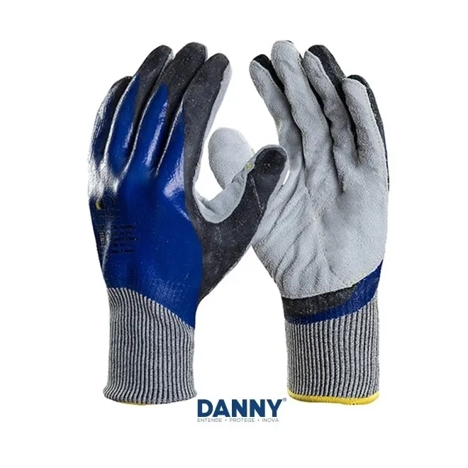 Luva Flexcut Couro Danny DA-45500 LC CA 38520