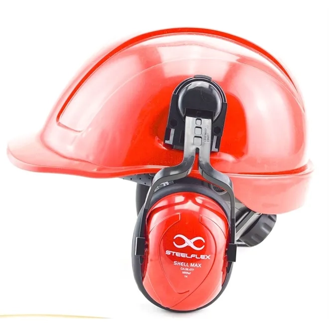 Capacete Turtle Conjugado Com Abafador Steelflex SHELL MAX