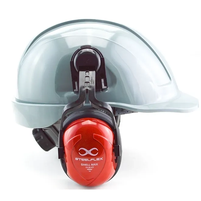 Capacete Turtle Conjugado Com Abafador Steelflex SHELL MAX