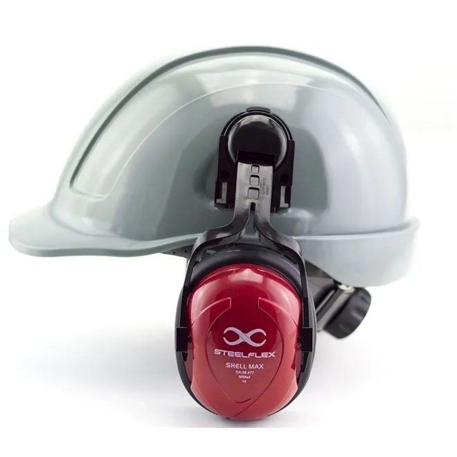 Capacete Turtle Conjugado Com Abafador Steelflex SHELL MAX
