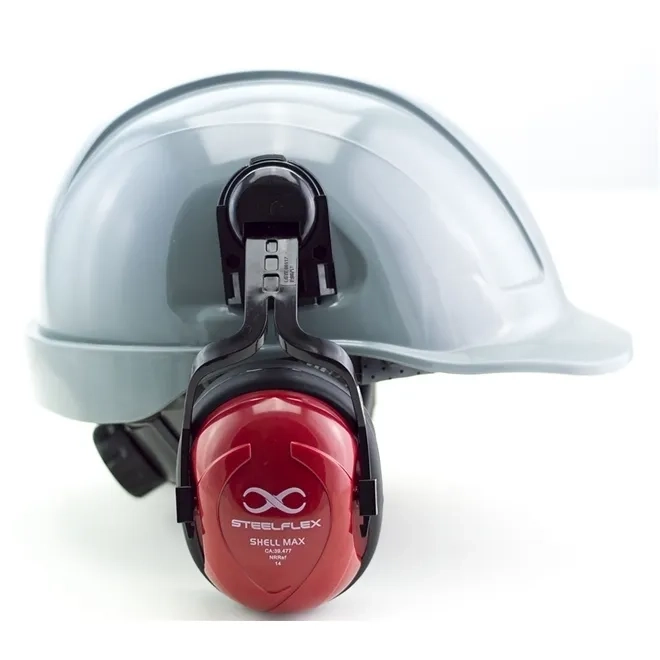 Capacete Turtle Conjugado Com Abafador Steelflex SHELL MAX