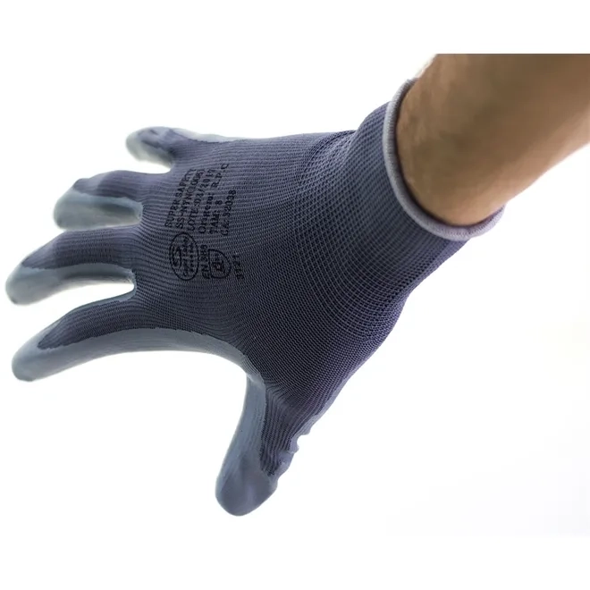 Luva de Poliamida e Banho Nitrílico Super Safety SS1006 CA 32038