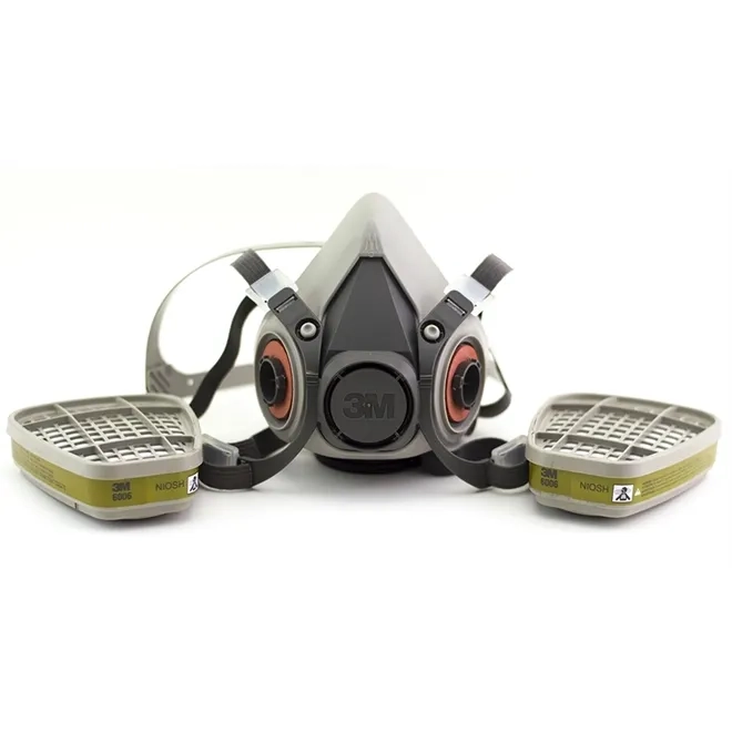 Máscara 3M 6200 Com 2 Filtros Inclusos  Ideal para MultiGases Linha 6006