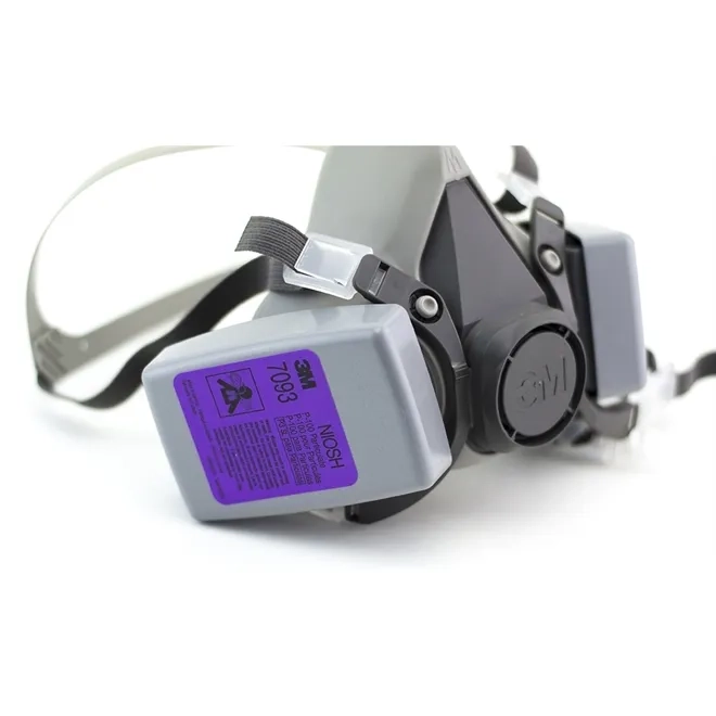 Máscara 3M 6200 Com Filtros 7093 P3 Para Partículas e Fumos de Solda