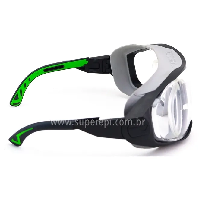 Óculos Univet 6X1 Com Clipe de Lente Para Grau CA 39920