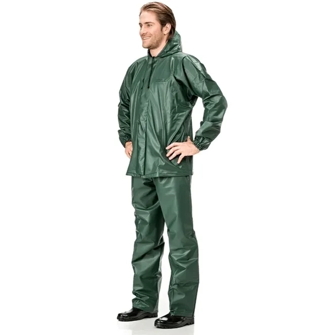 Conjunto Impermeável Tipo Pescador Verde Pantaneiro