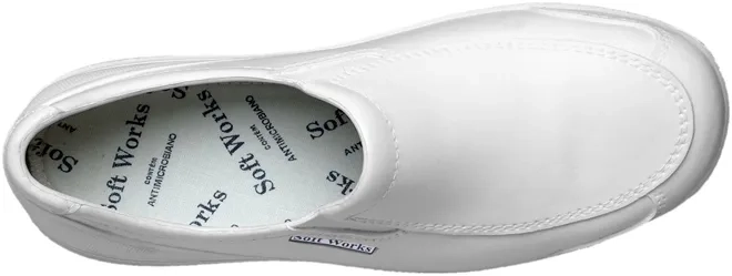 Sapato Profissional Com Bico Composite BB66 Branco Soft Works CA 41554