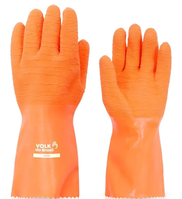 Luva Adere Volk Proteção Térmica Alta, Baixa Temperatura e Química 100% Impermeável  CA 40174