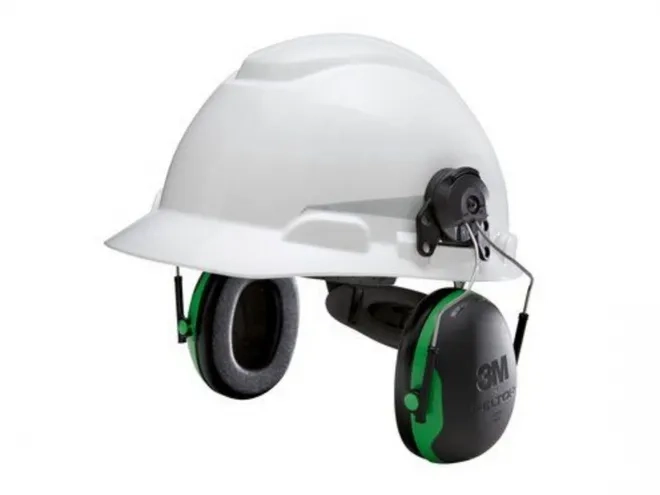 Capacete 3M H700 Acoplado com Abafador Peltor X1P5E Dielétrico