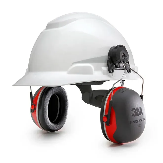 Capacete 3M H700 Acoplado com Abafador Peltor X3P5E Dielétrico