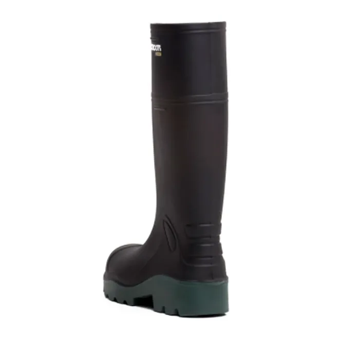 Bota de Pvc Ecoboots Preta Bico de Composite e Palmilha de Aço CA 34671