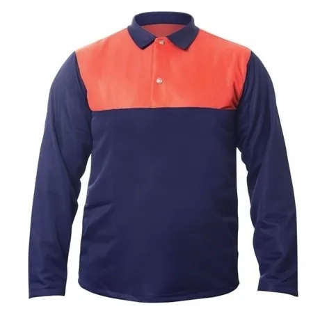 Blusa Para Operador de Motosserra Laranja e Azul Sayro CA 43494