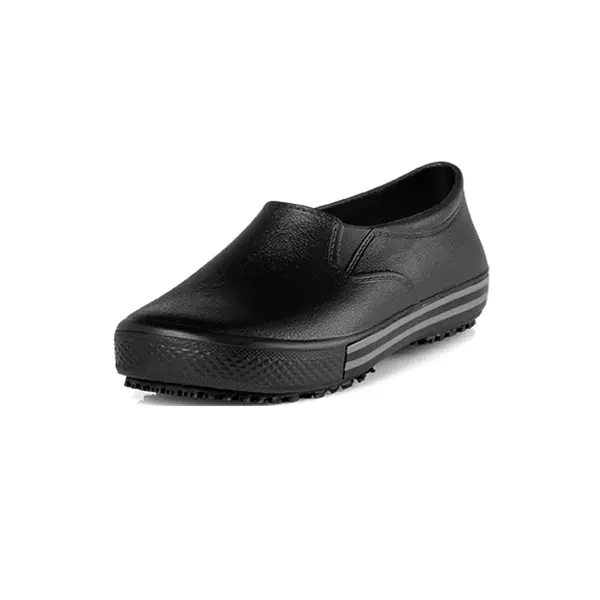 Tênis Iate Soft Works BB80 Antiderrapante Preto Com Faixas Claras CA 37212