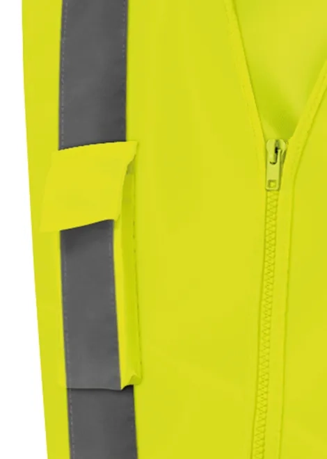 Colete Refletivo Steelflex 4 Bolsos Amarelo Fluorescente STF-VACL94010