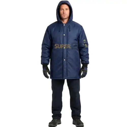 Japona Térmica Frigorífica Qualiflex Reforçada Gramatura 200 Sem Costuras -35º Azul CA 25725
