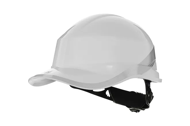 Capacete de Proteção Diamond V Rotor Delta Plus Com Catraca e Refletivo CA 39041