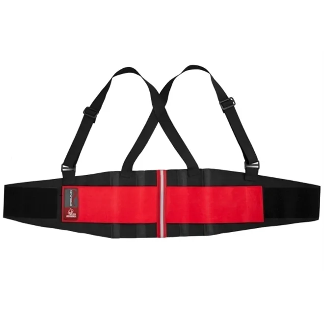 Cinta Ergonômica Refletiva Vermelha Steelflex Para Prevenção de Lesões na Coluna STF ERCE9030