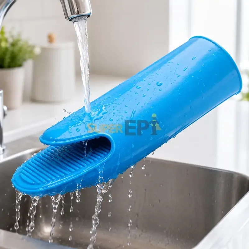 Luva Para Cozinha Alta Temperatura Até 500º em Silicone Altaflex Bico de Pato CA 16460