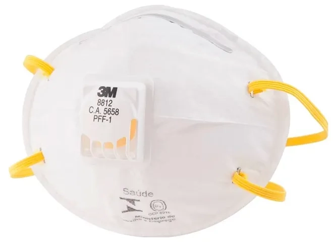 Respirador 3M Valvulado 8812 - PFF-1
