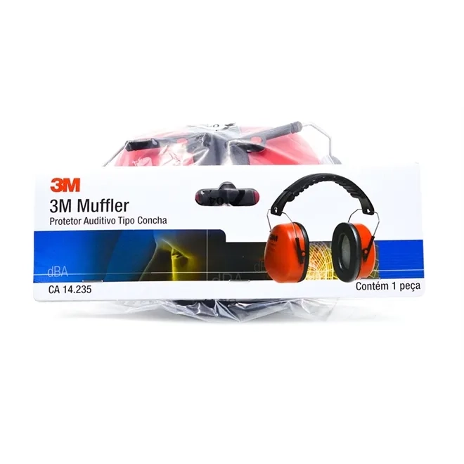 Protetor Auditivo 3M Tipo Abafador POMP MUFFLER 21db CA 14235