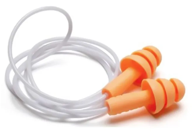Protetor Auricular 3M Pomp Plus de Silicone - Cordão de Silicone CA 5745