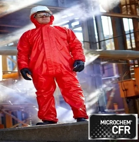 Macacão de Proteção Térmica Anti Chama Microchem CFR CA 35431 Vicsa