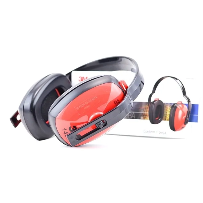 Abafador de Ruídos 3m 1426 CA 29176 18DB Vermelho