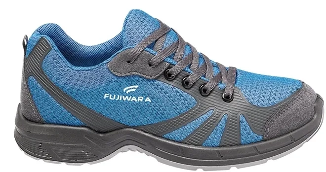 Tênis de Segurança Fujiwara Air HTW Cor Ciano