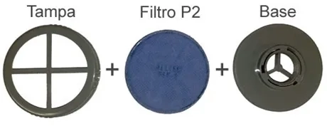 Conjunto Completo Filtro Mêcanico P2 Alltec