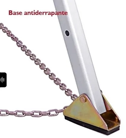Tripé Para Espaços Confinados Alumínio e Corrente Steelflex