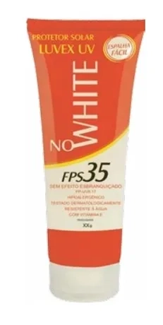 Protetor Solar Luvex No White FPS 35 Bisnaga 120g