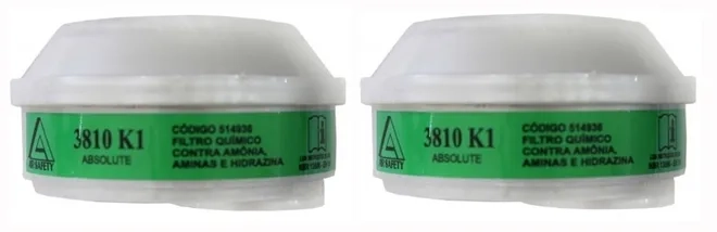 Filtro Químico Para Amônia 3810 K1 Air Safety